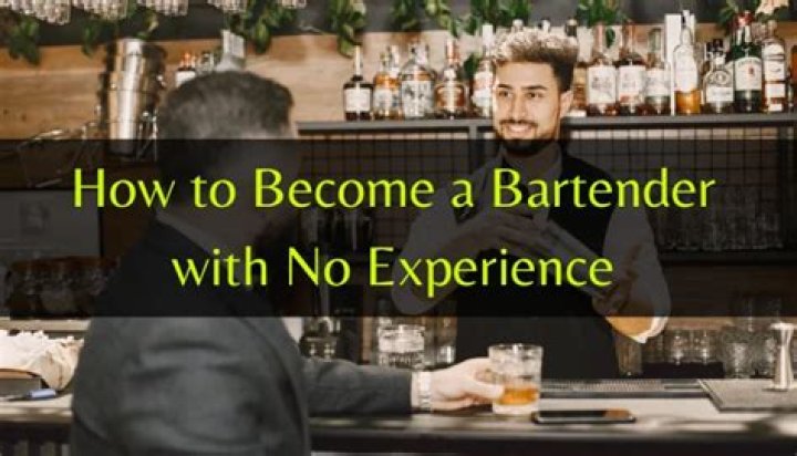 How to become a bartender