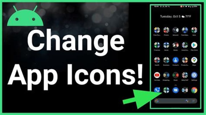 How to change app icons on android