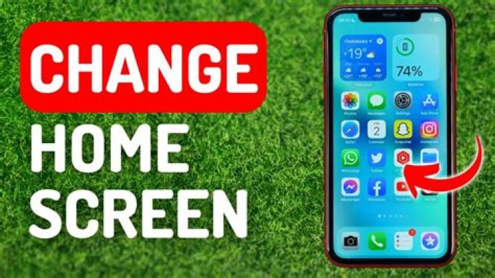 How to change home screen