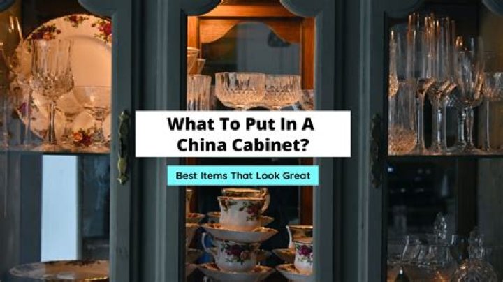 How To Date A China Cabinet