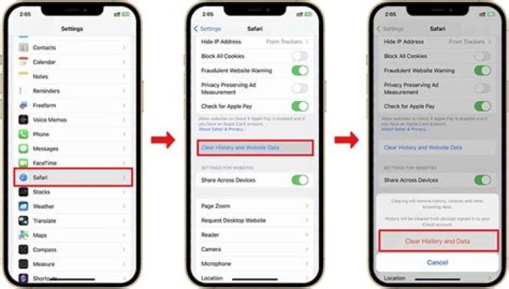 How to delete history on phone