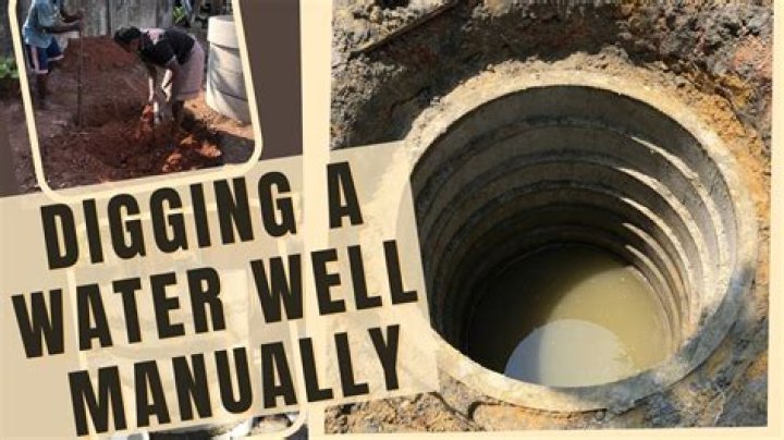 How to dig a well