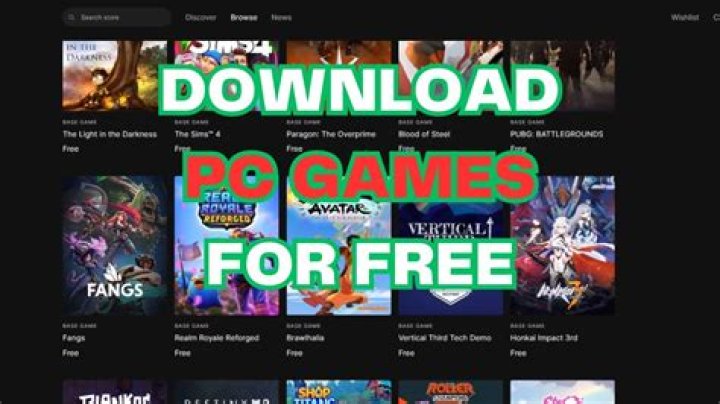 How to Download Free Games ?