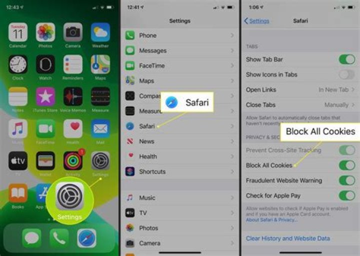 How To Enable Cookies On Iphone
