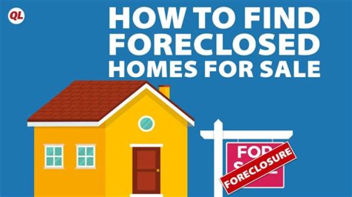 How to find foreclosed homes