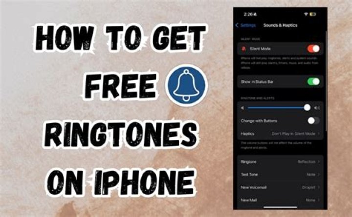 How to get free ringtones on iphone