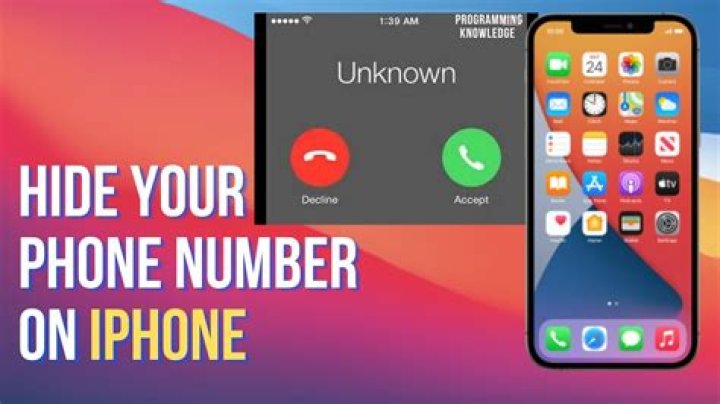 How to hide your phone number