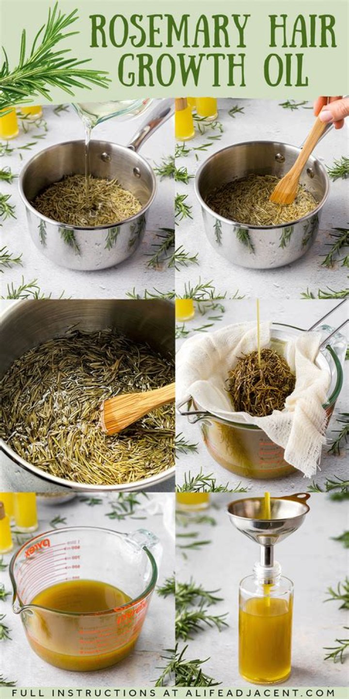 How to make rosemary oil for hair