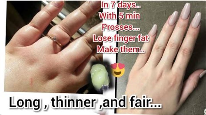 How to make your fingers skinnier