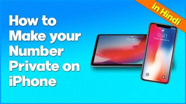 How to make your number private on iphone