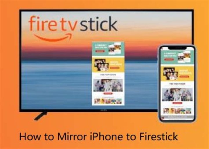 How to mirror iphone to firestick