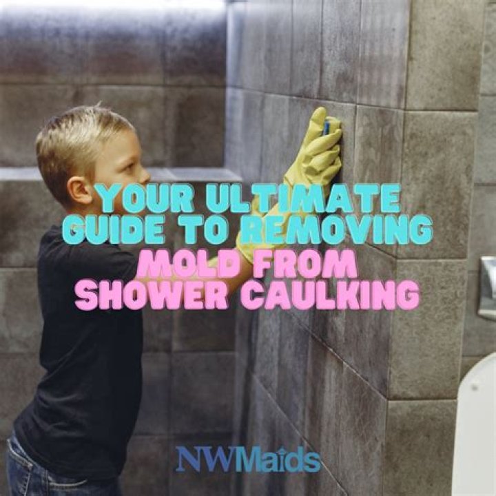 How to remove mold from shower caulking