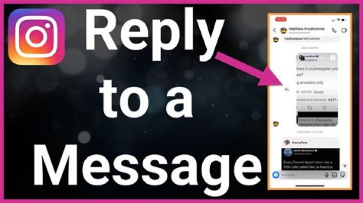 How to reply to a Message on Instagram
