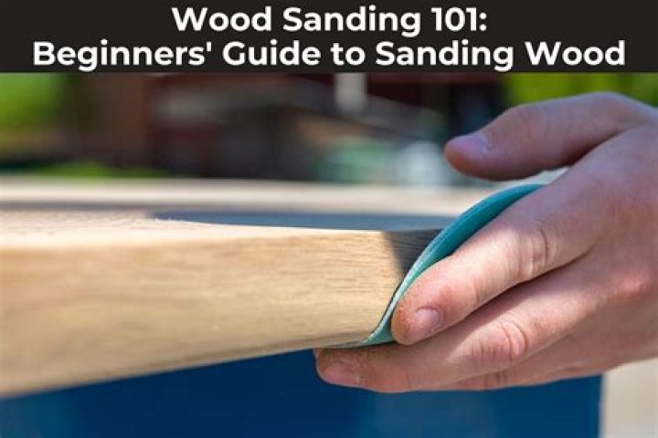 How to sand wood - How To Discuss