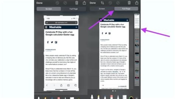 How to screenshot whole page