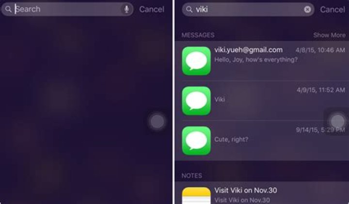 How to search messages on iphone