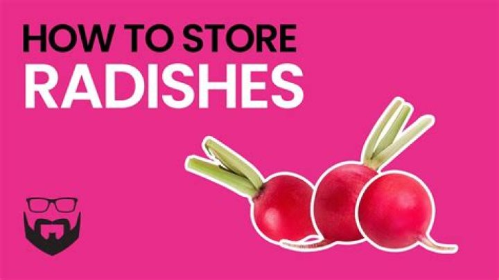 How to store radishes - How To Discuss