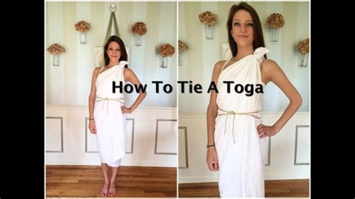 How To Tie A Toga