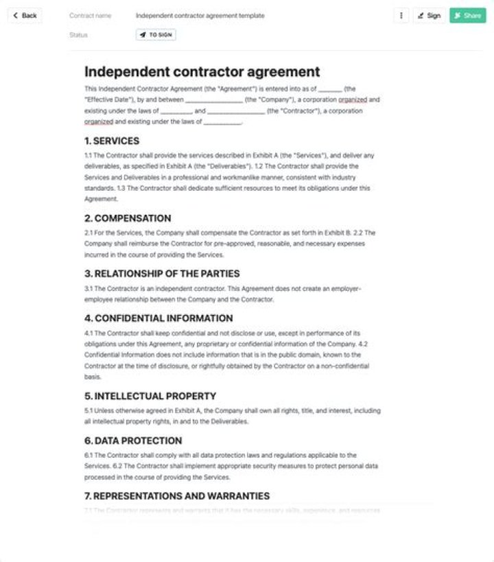 Individual Contract - How To Discuss