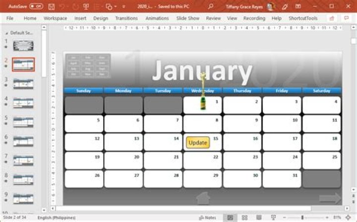 Interactive calendar - How To Discuss