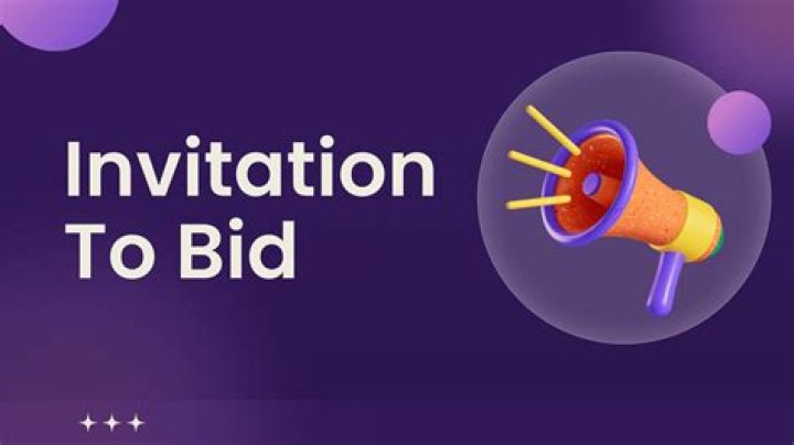 Invitation to bid (ITB) - How To Discuss