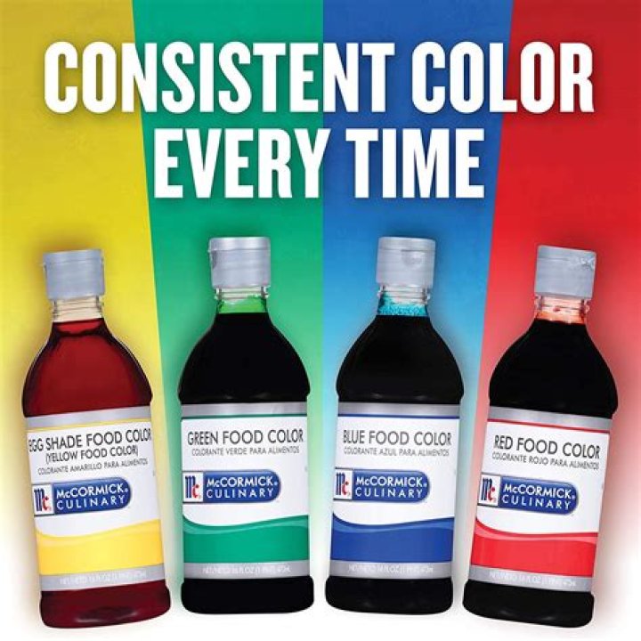 Is Mccormick Food Coloring Oil Based