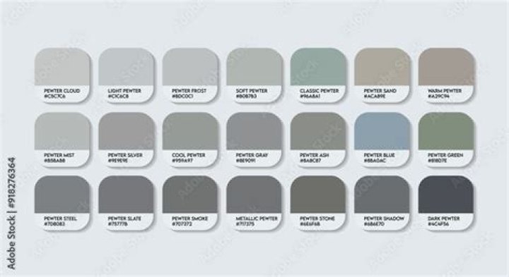 Is Pewter A Grey Color