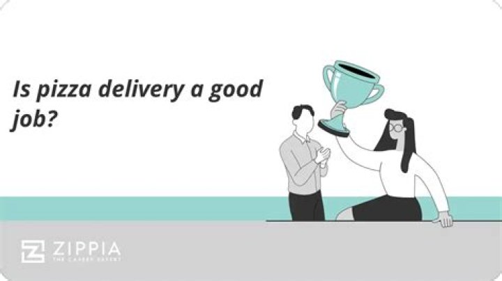 Is Pizza Delivery A Good Job