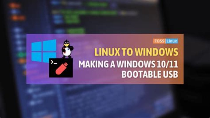 Linux bootable usb - How To Discuss