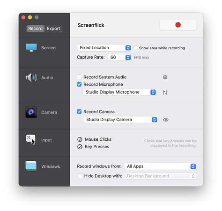 Mac record screen and audio