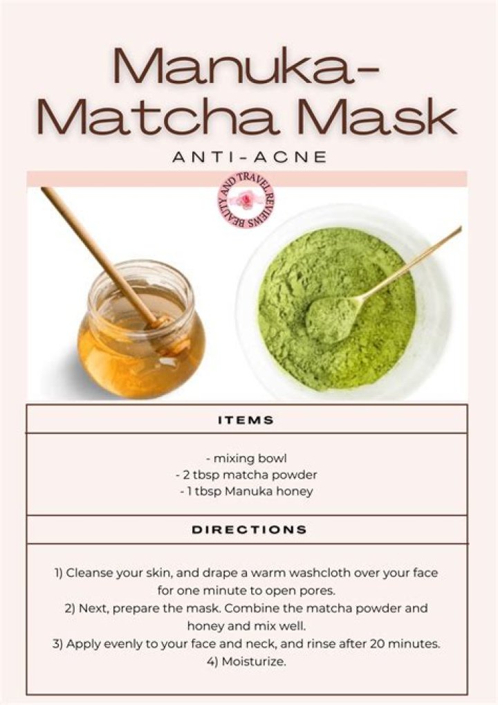 Manuka honey face mask - How To Discuss