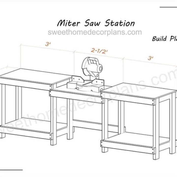 Miter saw station plans - How To Discuss
