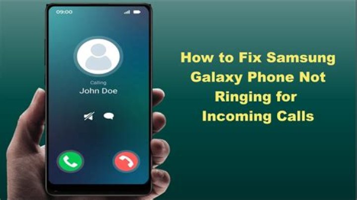 My phone is not ringing
