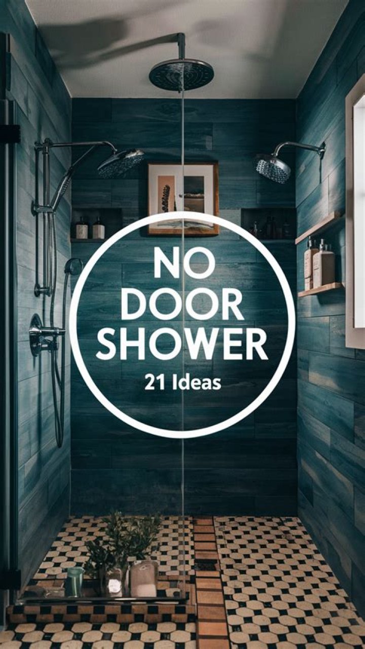 No door shower - How To Discuss
