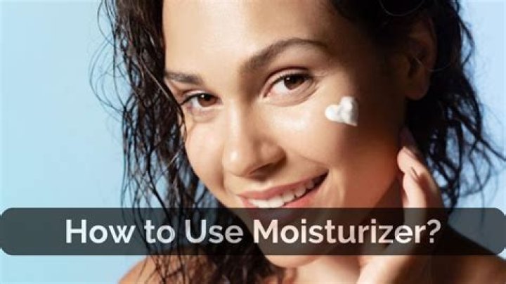 Oil free moisturizer - How To Discuss