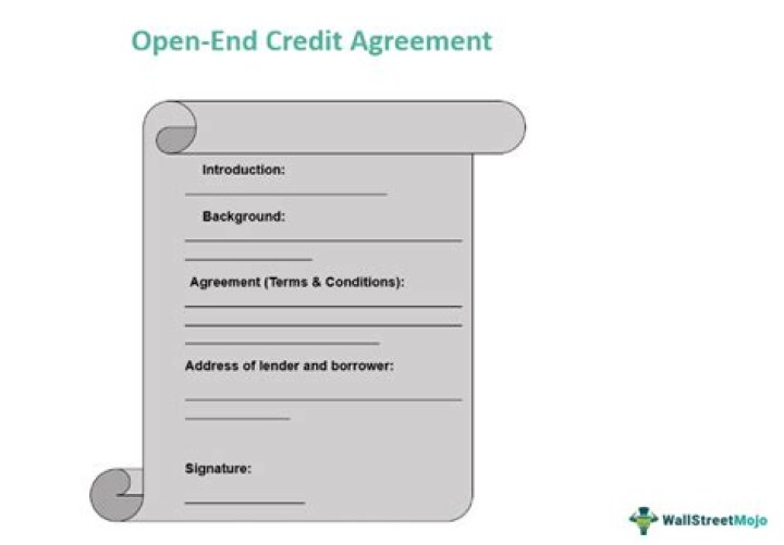 Open end credit - How To Discuss