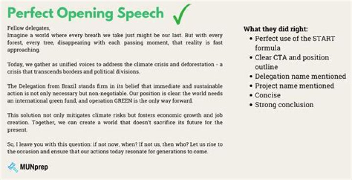 Opening Statement - How To Discuss
