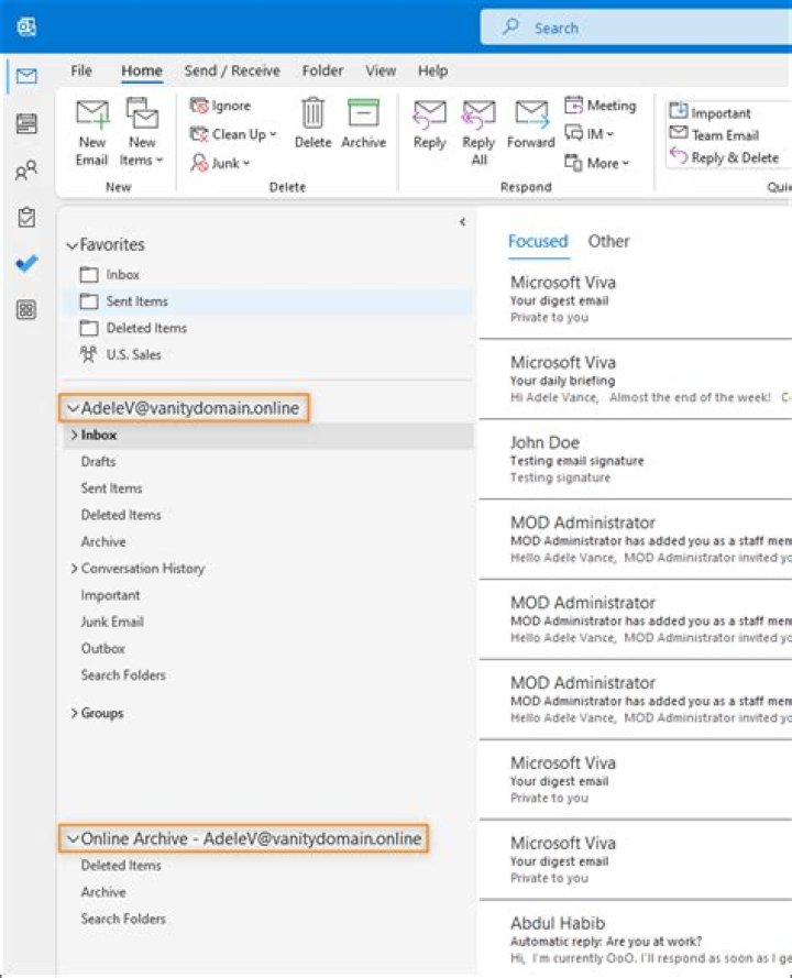 Outlook archive folder - How To Discuss