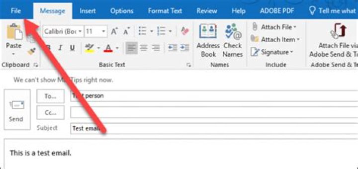 Outlook save email - How To Discuss