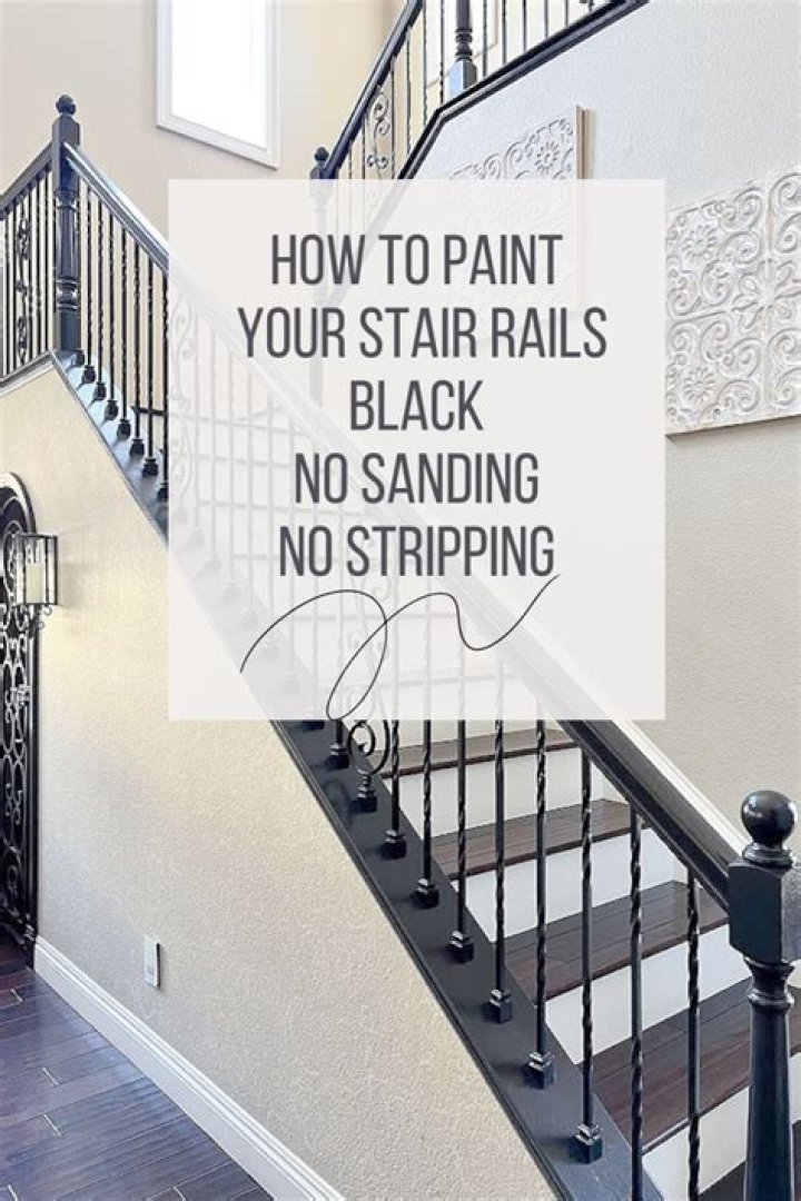 Painting stair rails - How To Discuss