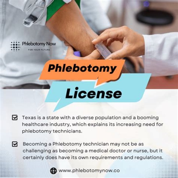 Phlebotomy license - How To Discuss