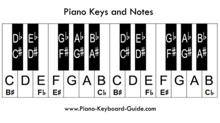 Piano keyboard keys - How To Discuss