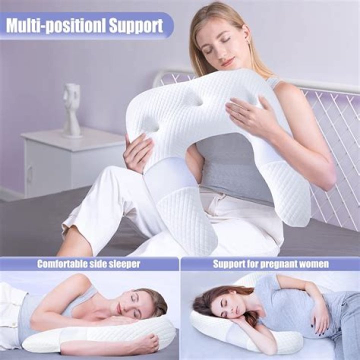 Pillows for side and stomach sleepers