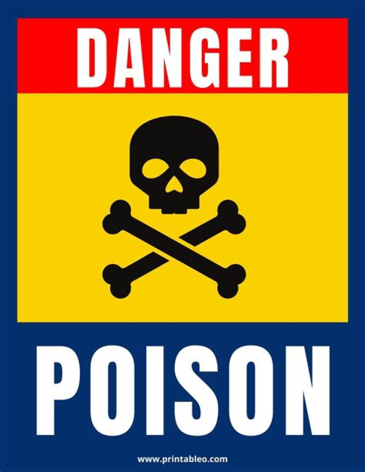 Poison Safety Symbol - How To Discuss
