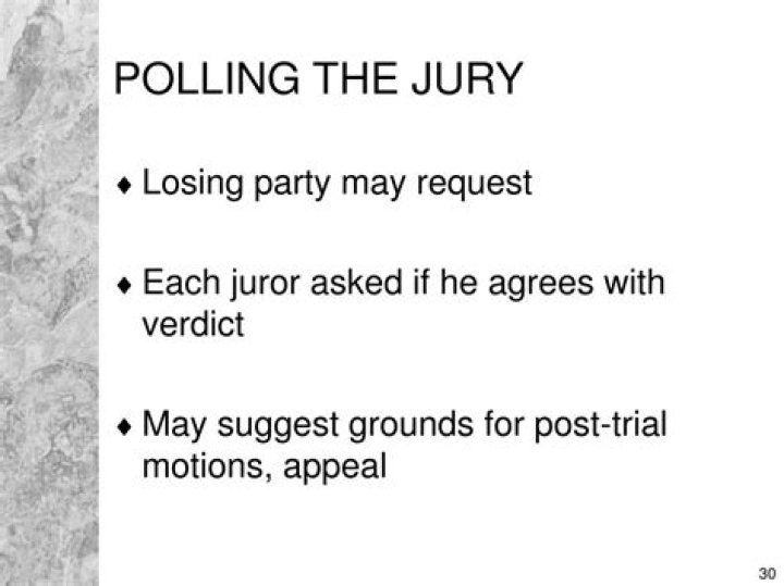 Polling The Jury - How To Discuss