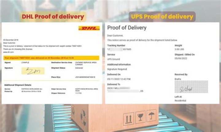 Proof of delivery - How To Discuss