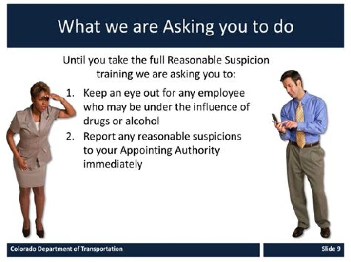 Reasonable Suspicion - How To Discuss