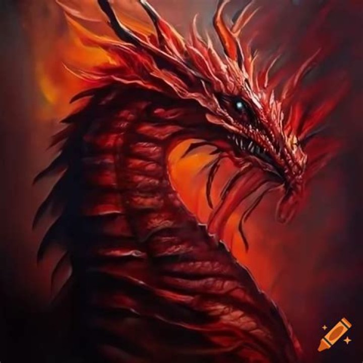 Red Dragon Painting - How To Discuss
