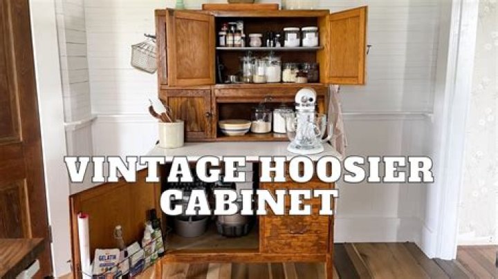 Refinished Hoosier Cabinet - How To Discuss