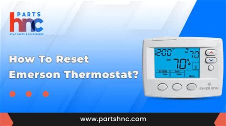 Reset Ac Thermostat - How To Discuss